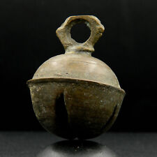 KYRA MINT - ANTIQUE Big Bronze BELL - 37.7 mm dia - West AFRICA - 1800s/1900s picture