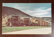 Bath & Hammondsport Railroad New York NY vintage train postcard B&HRR picture