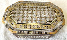Handmade Mosaic Wooden Jewelry Trinket Box Inlaid Decoration  picture