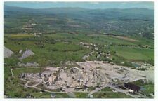 Barre VT The Wells-Lamson Granite Quarry Aerial View Postcard Vermont picture