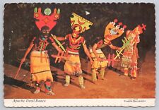 Postcard Apache Devil Dance Indian Ceremonial Dance Wisconsin Dells Wisconsin  picture