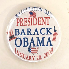 2009 Barack Obama January 20 2009 Inaugural Political Pinback Button picture