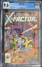 VINTAGE MARVEL COMICS 1986 X-FACTOR ISSUE #1 GRADED CGC 9.6 OFF WHITE PAGES KEY picture