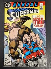 Superman Annual #1 DC Comics 1987 To Tame Titano The Super Ape picture