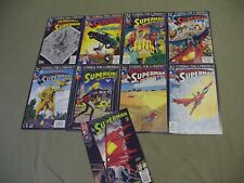 Superman Funeral for a Friend 1-8 & Death of comics lot picture