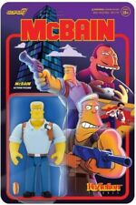 McBain The Simpsons Super 7 Reaction Action Figure 3.75in picture