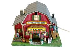 Lemax THE BUTTERMILK CAFE Lighted Christmas Village Building Box #85388 picture