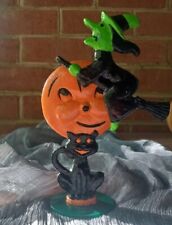 REPRO inspired by vintage Halloween Rosbro E Rosen witch moon trembler picture