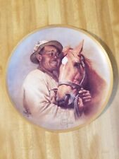 FRED STONE; FOREVER FRIENDS MAN O 'WAR & WILL HARBUT COLLECTOR'S PLATE 1988 picture