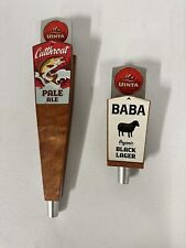 Uinta Brewing BABA Black Lager Tap Handle Knob Salt Lake City UT Beer IPA picture