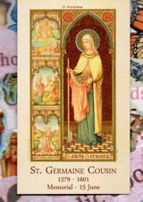 Saint St. Germaine Cousin + Prayer (2 x 3.5