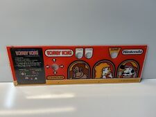 1981 Nintendo Donkey Kong Arcade Game Control Panel Original picture
