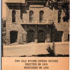 c1930s Central City CO Opera House Postcard Lillian Gish Theatre Ad Camille A116 picture
