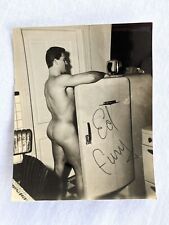 Ed Fury Signed Autographed 3.5” x 4.5” Beefcake Photo picture