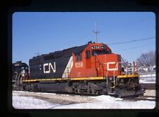 Original Railroad Slide CN(IC) Canadian National 6258 SD40-2 at Decatur, IL picture