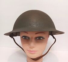 Original WW1 US Army Brodie Helmet Complete Liner and Leather Chinstrap NICE picture