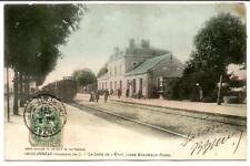 Jonzac (17) La Gare, Ligne Bordeaux-Paris. Posted in 1907. picture