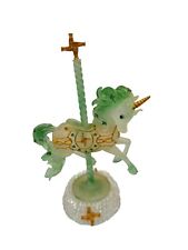 RARE Luck of the Irish Unicorn Carousel Collection Figure Claddagh picture