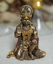 Ebros Hindu Ramayana Hanuman Monkey Hindu God Shiva Incarnate Mini Figurine picture