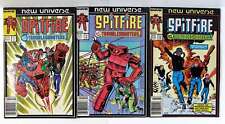 Spitfire and the Troubleshooters Lot of 3 #1,3,6 Marvel (1986) Newsstand Comics picture