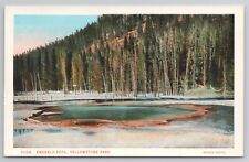 Emerald Pool Yellowstone National Park Postcard picture