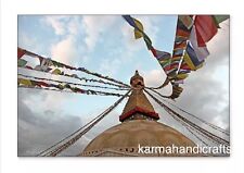 10 Medium Tibetan Om Prayer Flag Buddhist 7
