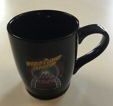 Iowa 80 Truckstop “Worlds Largest Truckstop” Black Ceramic Coffee Cup picture
