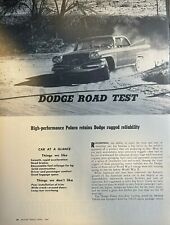 1960 Road Test  Dodge Polara illustrated picture