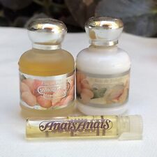 Vintage Anais Anais Cacharel .25oz 7ml EDP + EDT Mini Perfumes +Sample Vial NOS picture