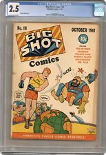 Big Shot Comics #18 CGC 2.5 1941 2068098002 picture