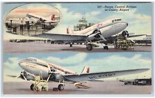 1958 Pittsburgh, PA Postcard-  PENNA CENTRAL AIRLINES AT COUNTY AIRPORT picture