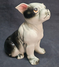 Vtg Boston Terrier Ceramic Figurine- Made in Japan picture