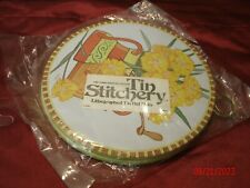 Two Sealed Vintage Jasco Tin Stitchery Lithographed Tin Hot Mats Hong Kong picture
