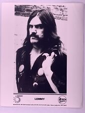 Motorhead Lemmy Kilminster Photo Orig Vintage Bronze Records Promo October 1978 picture