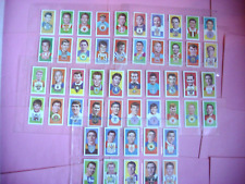 BARRATT TRADE CARD SET - FAMOUS FOOTBALLERS A15 (50 CARDS) - FULL SET - EX/CON. picture