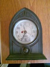 VINTAGE ANTIQUE HAVLIN ELECTRIC TIME CATHEDRAL BAKELITE CLOCK 1930's/40's KODEL picture
