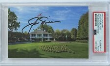 JACK NICKLAUS PSA DNA CERTIFIED COA SIGNED PICTURE AUTOGRAPH MASTERS CLUBHOUSE picture