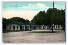 c1910 Community House, Palo Alto California CA Unposted Antique Postcard picture