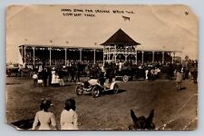 Grand Stand Fair Grounds Berlin Wisconsin Antique Cars Posted 1909 RPPC picture