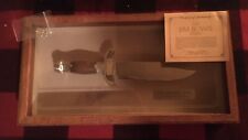 Franklin Mint Jim Bowie Knife With Case Paperwork And Key picture