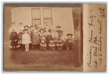 1906 Sunday School Primary Children Teacher West Concord MN RPPC Photo Postcard picture