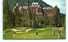 Banff Alberta Canada Hotel Golf Course National Park Postcard posted 1959   pc51 picture