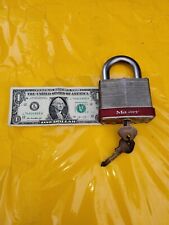 Large Master Lock Co. No. 19 Padlock - USED, Two Keys,   picture