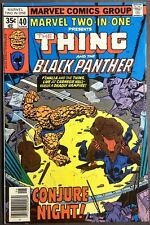 Marvel Two-In-One #40 Marvel Comics (1978) Black Panther & The Thing picture