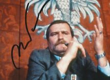 Lech Wałęsa Hand Signed 7x5 Inch photo Polish Politician Lech Walesa picture