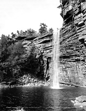 1903 Awosting Falls, Lake Minnewaska, NY Old Photo 8.5
