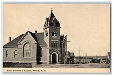 Minot North Dakota ND Postcard Zion Lutheran Church Chapel c1912 Vintage Antique picture