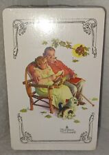Norman Rockwell Vintage Deck of Playing Cards Trump New Sealed Vtg picture