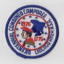 1776-1976 Bicentennial Combined Camporee Chicago Area BLU Bdr. [CHI-492] picture