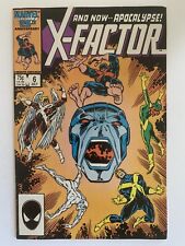 X-FACTOR #6 7.0 FN/VF 1986 1ST FULL APPEARANCE OF APOCALYPSE MARVEL COMICS picture